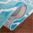 Safavieh Dip Dyed Turquoise Contemporary Rug - Runner 2'3