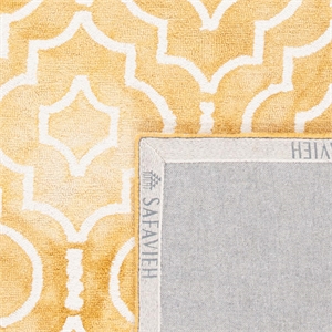 Safavieh Dip Dyed Gold Contemporary Rug - 4' x 6'