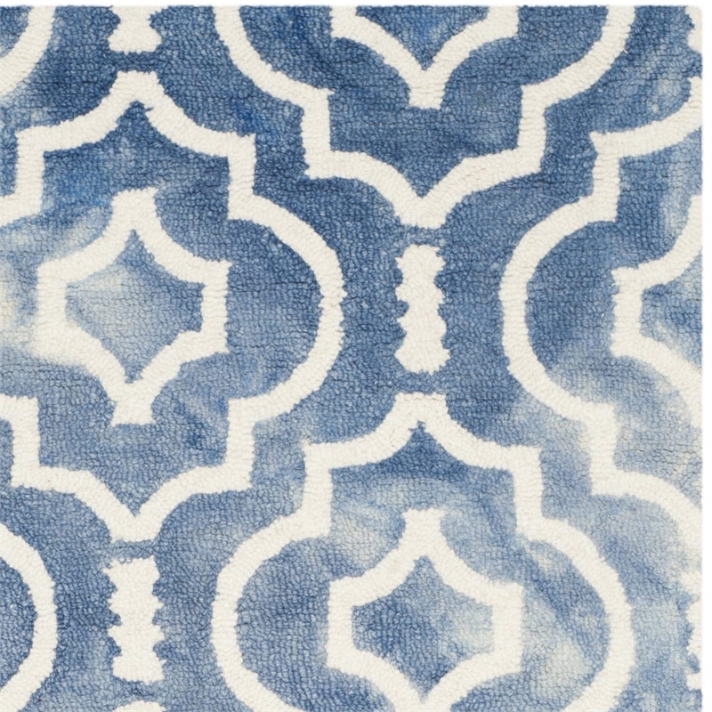 Safavieh Dip Dyed Blue Contemporary Rug - 3' x 5'