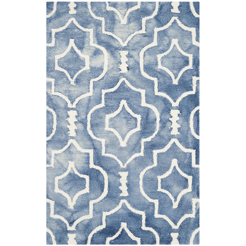Safavieh Dip Dyed Blue Contemporary Rug - Runner 2'6
