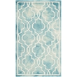 Safavieh Dip Dyed Turquoise Contemporary Rug - 3' x 5'