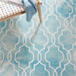 Safavieh Dip Dyed Turquoise Contemporary Rug - 3' x 5'