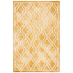 Safavieh Dip Dyed Gold Contemporary Rug - 4' x 6'