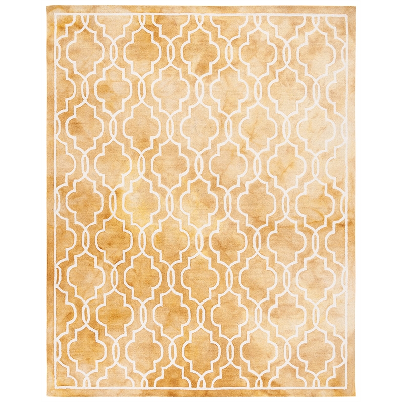 Safavieh Dip Dyed Gold Contemporary Rug - 6' x 9'