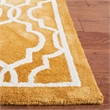 Safavieh Dip Dyed Gold Contemporary Rug - Runner 2'6