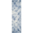 Safavieh Dip Dyed Blue Contemporary Rug - Runner 2'3