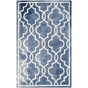 Safavieh Dip Dyed Navy Contemporary Rug - 2' x 3'