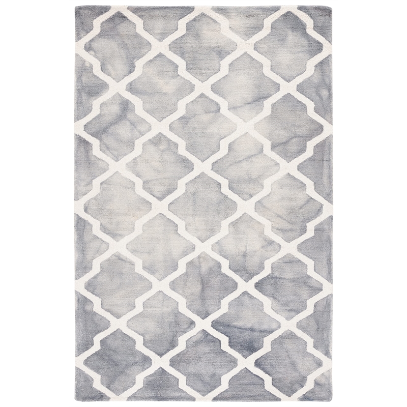 Safavieh Dip Dyed Grey Contemporary Rug - 5' x 8'