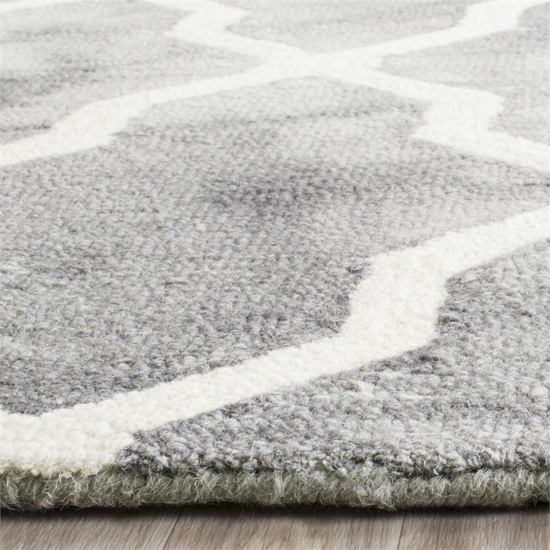 Safavieh Dip Dyed Grey Contemporary Rug - Runner 2'3