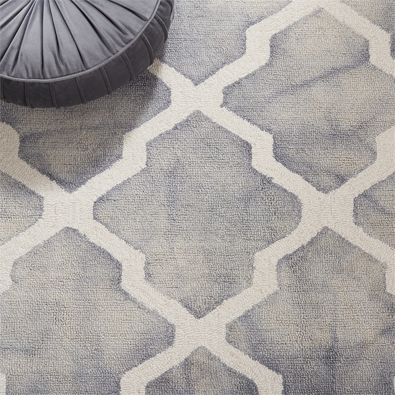 Safavieh Dip Dyed Grey Contemporary Rug - Runner 2'3