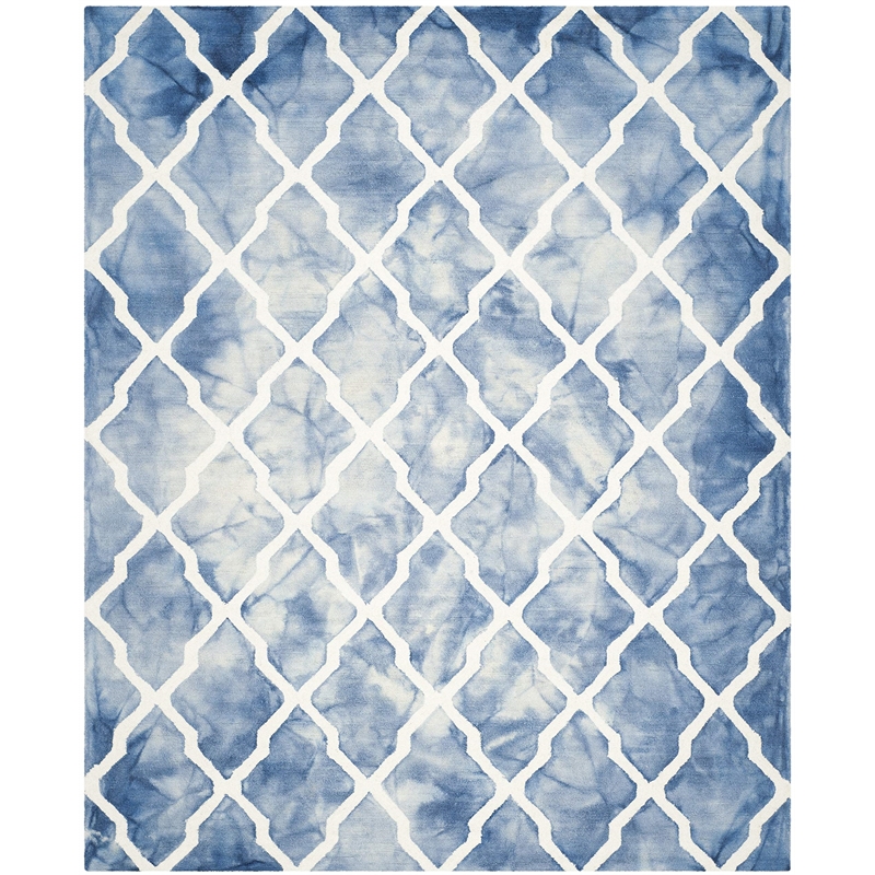 Safavieh Dip Dyed Blue Contemporary Rug - 9' x 12'
