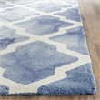 Safavieh Dip Dyed Blue Contemporary Rug - Runner 2'3