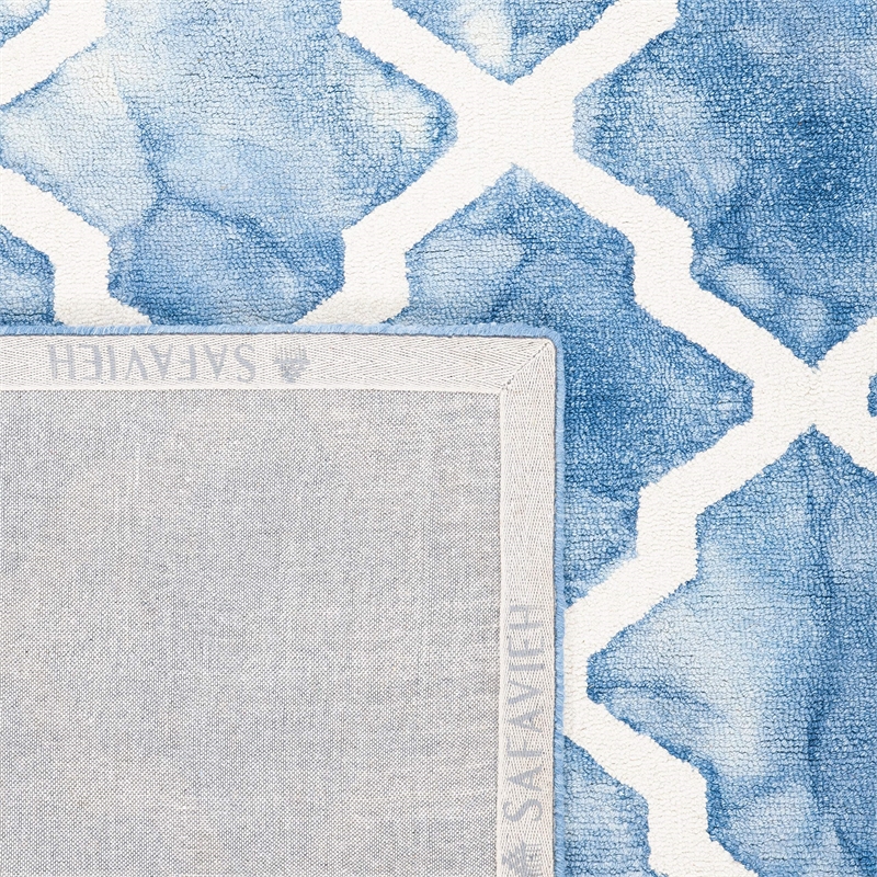 Safavieh Dip Dyed Blue Contemporary Rug - Runner 2'3
