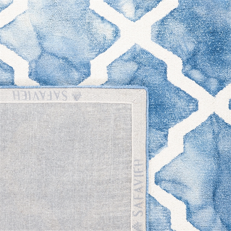 Safavieh Dip Dyed Blue Contemporary Rug - Runner 2'3