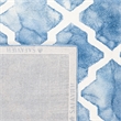 Safavieh Dip Dyed Blue Contemporary Rug - Runner 2'6