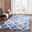 Safavieh Dip Dyed Navy Contemporary Rug - 5' x 8'