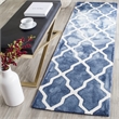 Safavieh Dip Dyed Navy Contemporary Rug - Runner 2'3