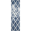 Safavieh Dip Dyed Navy Contemporary Rug - Runner 2'3