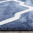 Safavieh Dip Dyed Navy Contemporary Rug - Runner 2'3