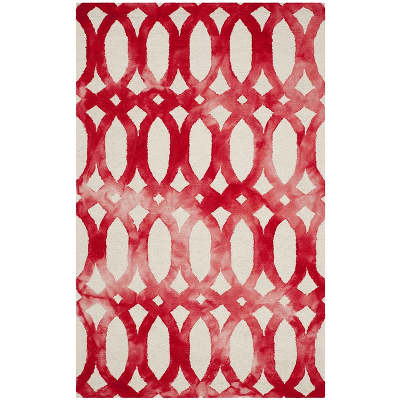 Safavieh Dip Dyed Ivory Contemporary Rug - 3' x 5'