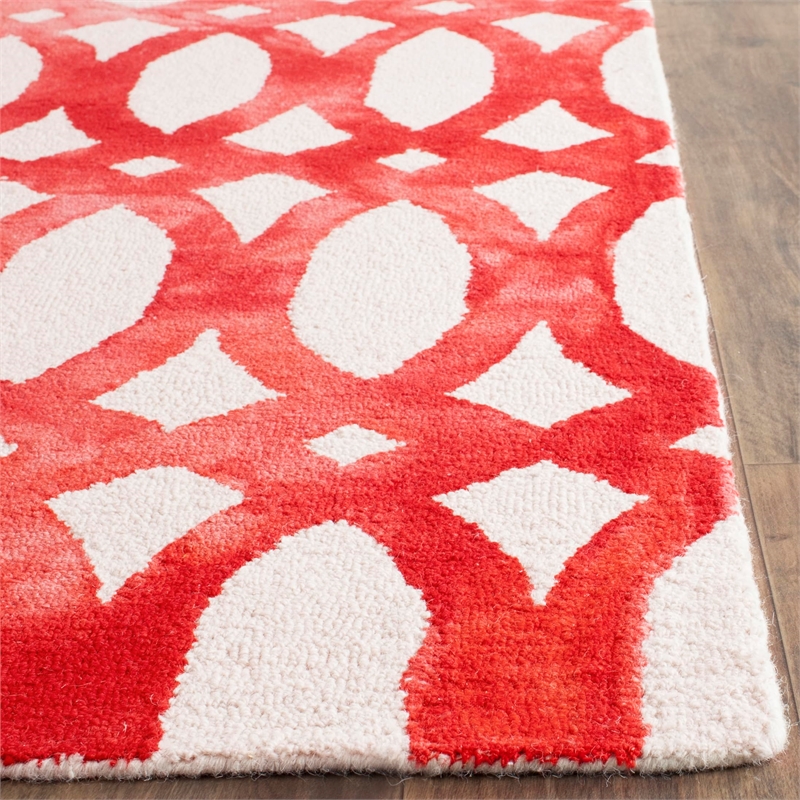Safavieh Dip Dyed Ivory Contemporary Rug - 4' x 6'