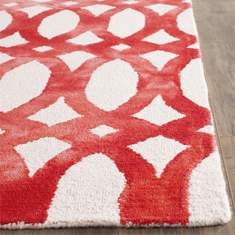 Safavieh Dip Dyed Ivory Contemporary Rug - 8' x 10'