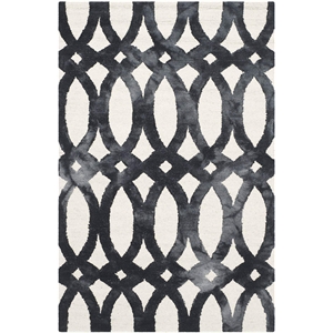 Safavieh Dip Dyed Ivory Contemporary Rug - 4' x 6'