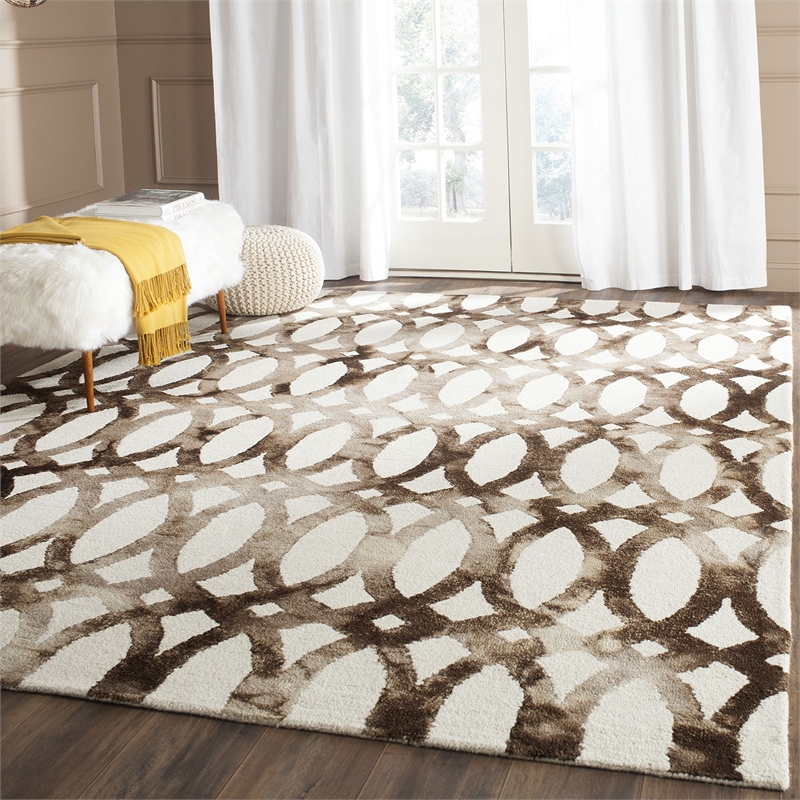 Safavieh Dip Dyed Ivory Contemporary Rug - 3' x 5'
