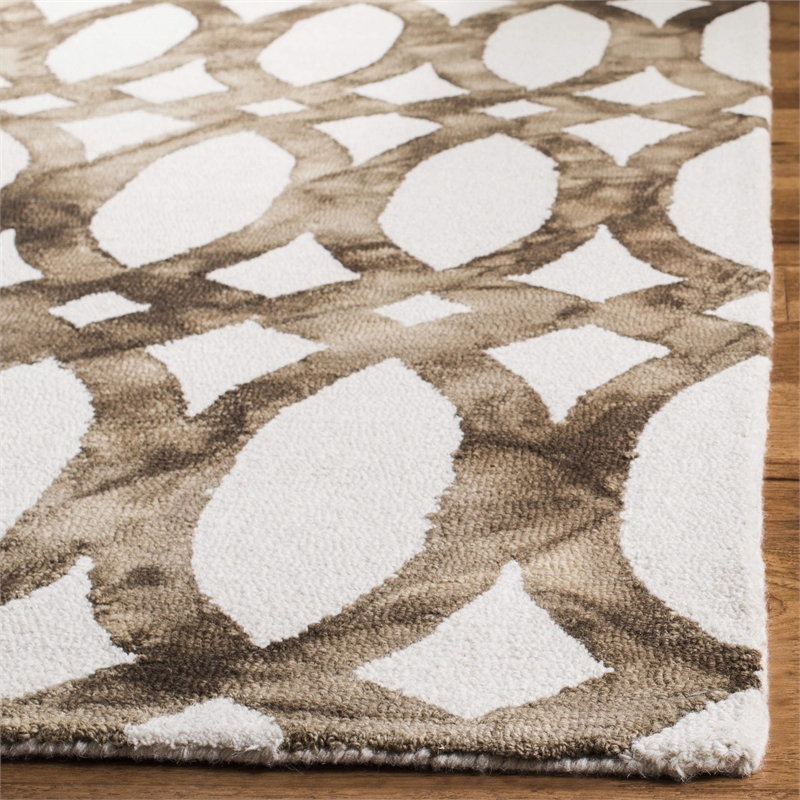 Safavieh Dip Dyed Ivory Contemporary Rug - 3' x 5'