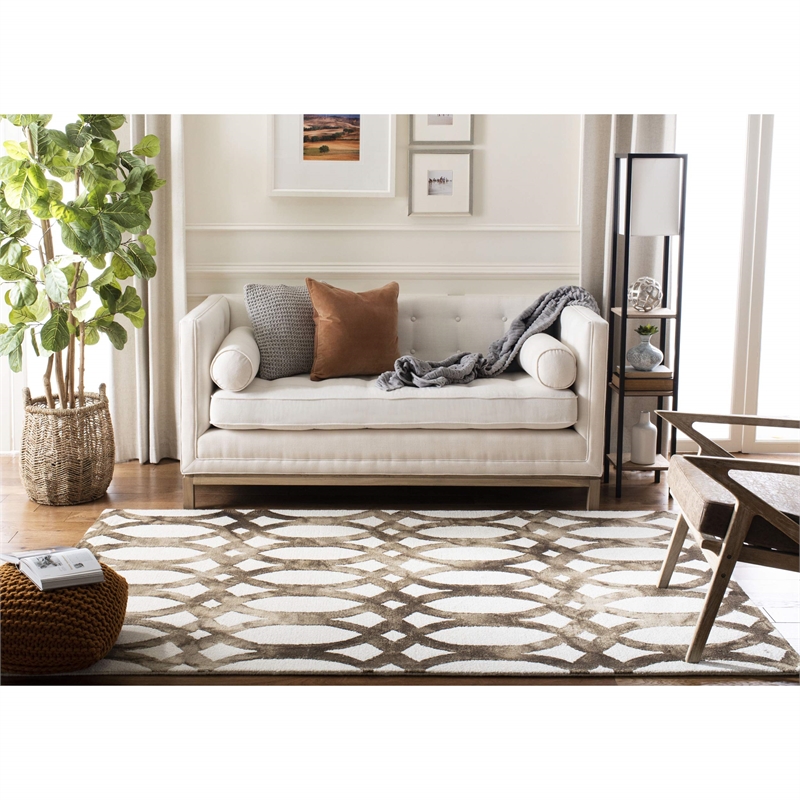 Safavieh Dip Dyed Ivory Contemporary Rug - 3' x 5'