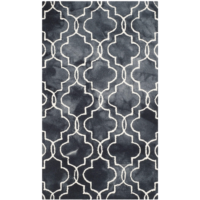 Safavieh Dip Dyed Graphite Contemporary Rug - 3' x 5'