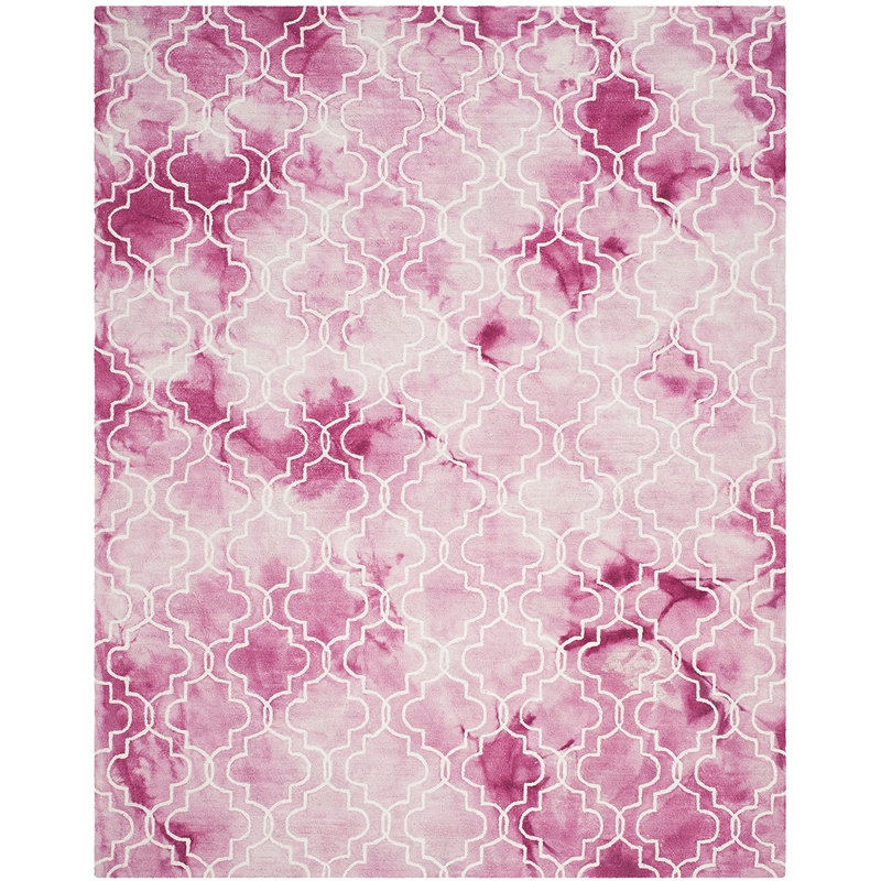 Safavieh Dip Dyed Rose Contemporary Rug - 8' x 10'