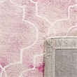 Safavieh Dip Dyed Rose Contemporary Rug - 8' x 10'