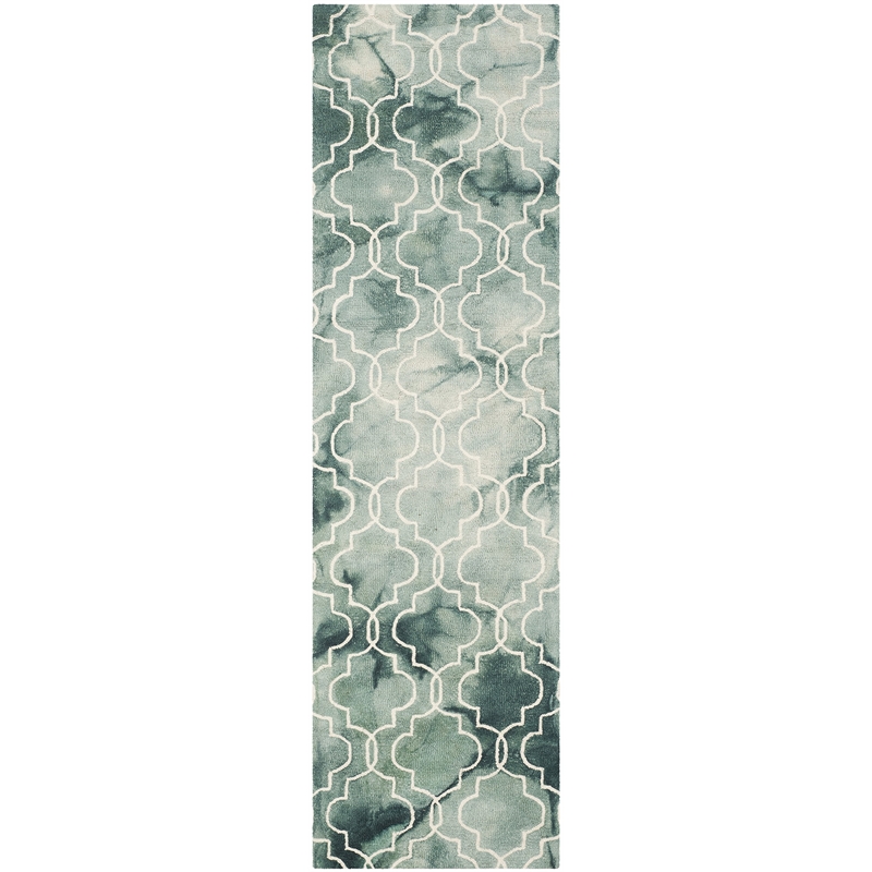 Safavieh Dip Dyed Green Contemporary Rug - 2'3