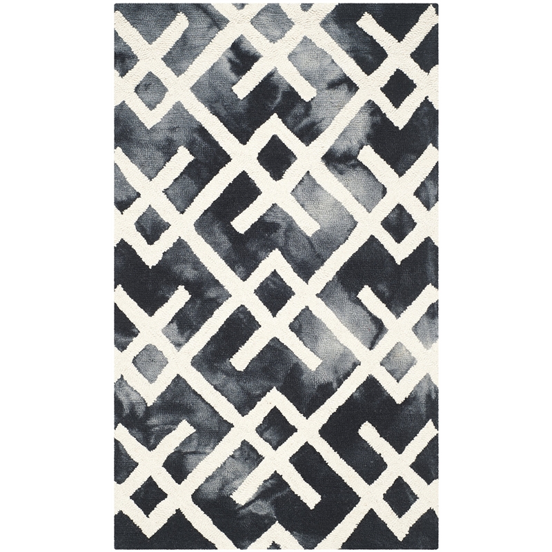 Safavieh Dip Dyed Graphite Contemporary Rug - 3' x 5'