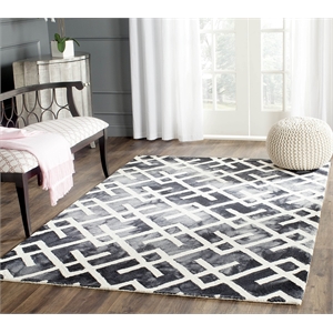 Safavieh Dip Dyed Graphite Contemporary Rug - 5' x 8'