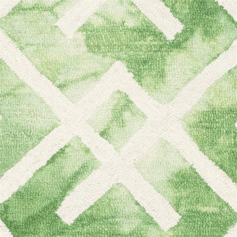 Safavieh Dip Dyed Green Contemporary Rug - 2'3