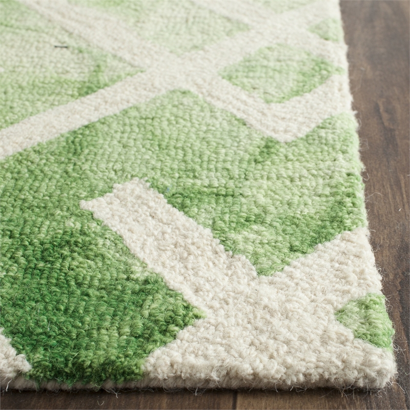 Safavieh Dip Dyed Green Contemporary Rug - 2'3