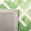 Safavieh Dip Dyed Green Contemporary Rug - 4' x 6'