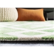 Safavieh Dip Dyed Green Contemporary Rug - 4' x 6'