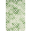Safavieh Dip Dyed Green Contemporary Rug - 5' x 8'