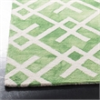 Safavieh Dip Dyed Green Contemporary Rug - 5' x 8'
