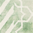 Safavieh Dip Dyed Green Contemporary Rug - Runner 2'3