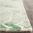 Safavieh Dip Dyed Green Contemporary Rug - Runner 2'3