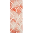 Safavieh Dip Dyed Orange Contemporary Rug - 2'3