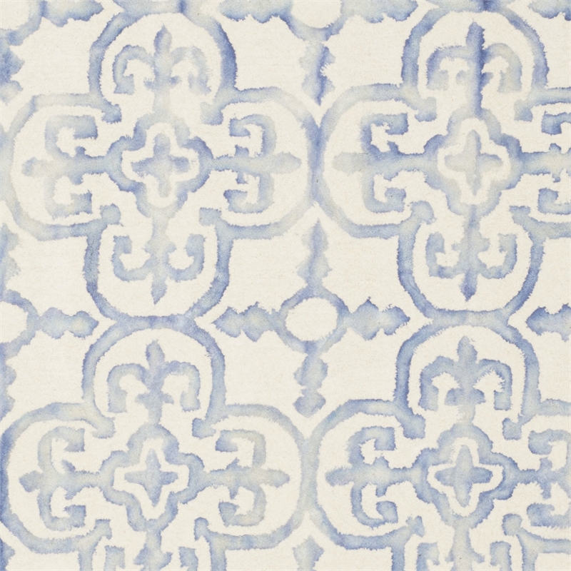 Safavieh Dip Dyed Ivory Contemporary Rug - Round 7'