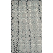 Safavieh Dip Dyed Grey Contemporary Rug - 4' x 6'