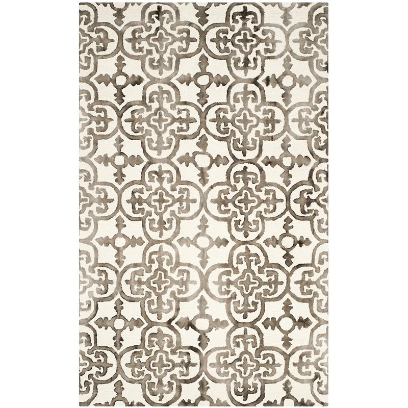Safavieh Dip Dyed Ivory Contemporary Rug - 4' x 6'