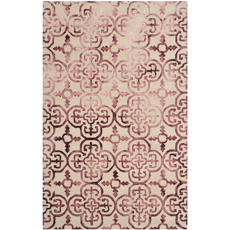 Safavieh Dip Dyed Beige Contemporary Rug - 6' x 9'