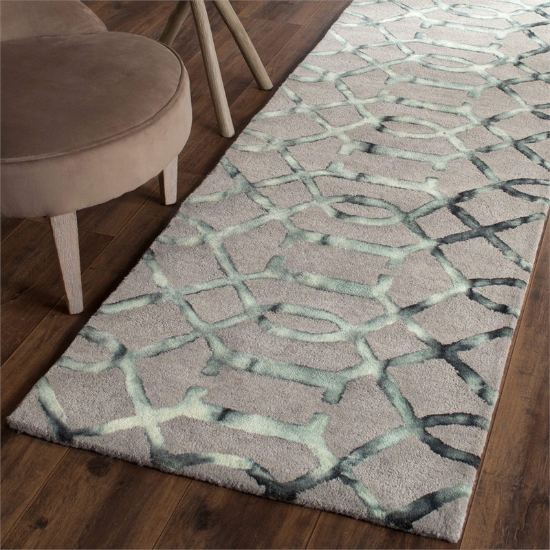 Safavieh Dip Dyed Grey Contemporary Rug - 2' x 3'
